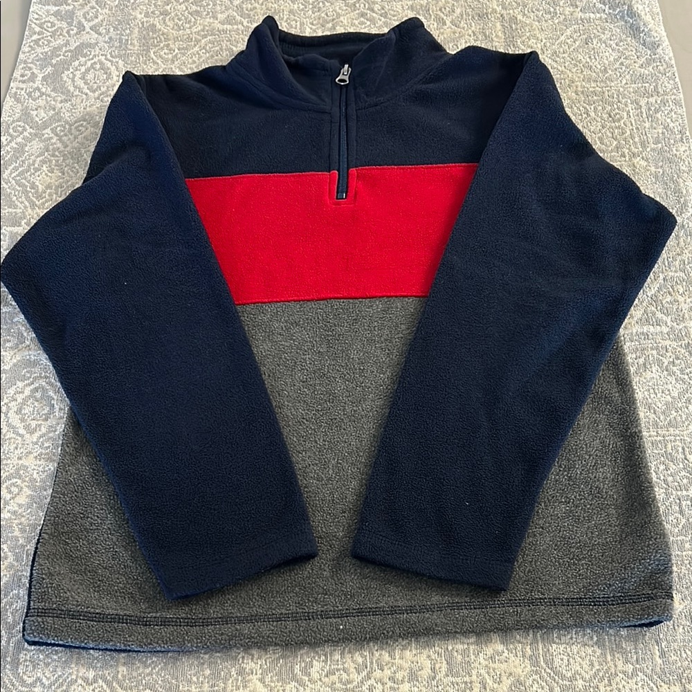 The Children's Place Blue and Red Zip Up Jacket